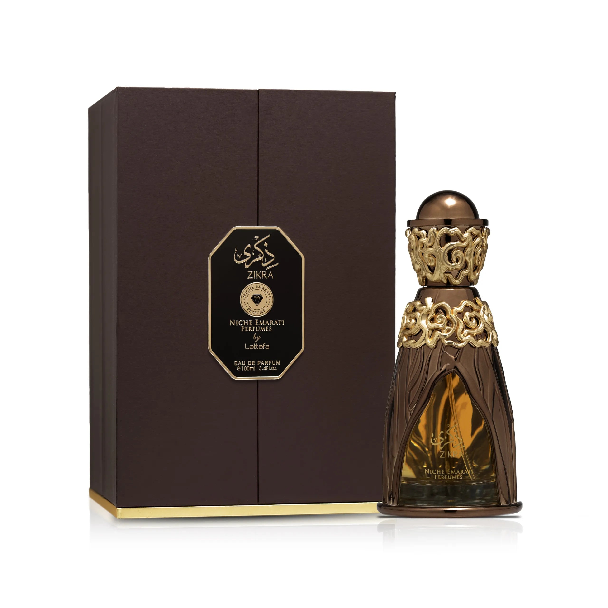 Zikra by Lattafa | Unisex Amber Gourmand Perfume – Inspired by Angel’s Share & Oajan Twist