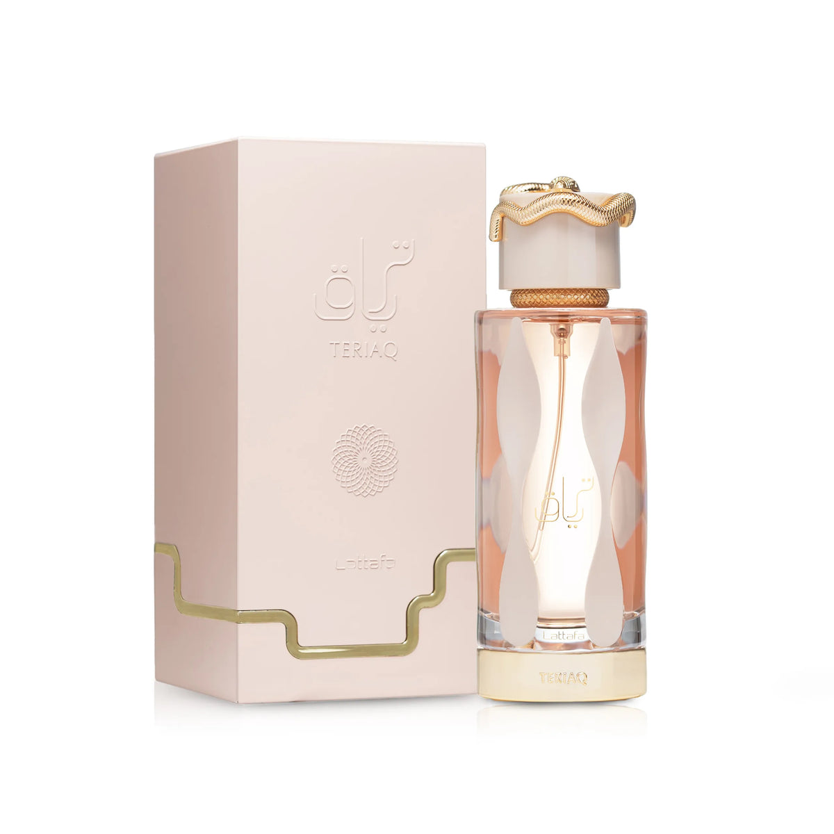 Lattafa Teriaq Eau de Parfum bottle