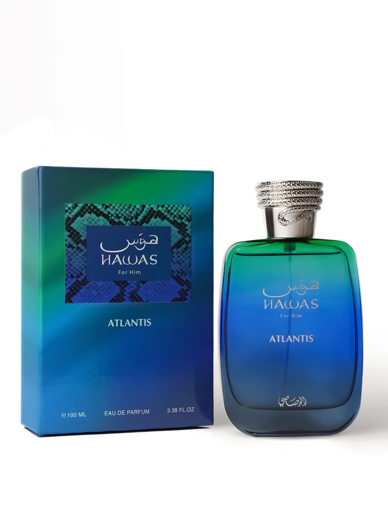 Hawas Atlantis For Him by Rasasi | Marine Spicy Fresh Perfume