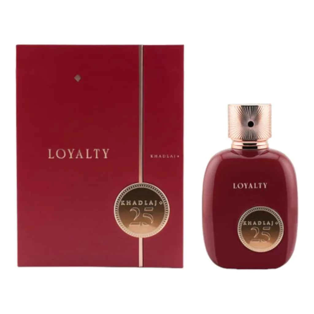 KHADLAJ 25 LOYALTY 100 ML EDP SPRAY – Anniversary Amber & Musk Perfume