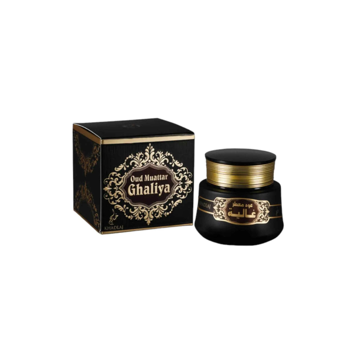 Oud Muattar Ghaliya 35g – jar with box