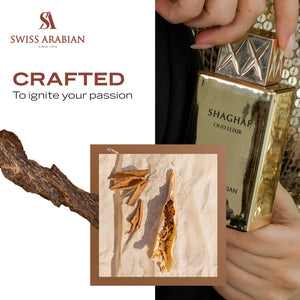 Swiss Arabian Shaghaf Oud Elixir Eau de Parfum 75ml - lifestyle image 3