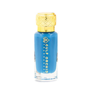 Musky floral perfume gift set – Musk Tahara Blueberry by Gulf Orchid featuring Eau de Parfum, body mist, and oil with notes of blueberry, amber, and musk.
