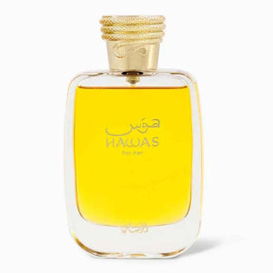 Hawas For Her by Rasasi 100ml floral woody gourmand perfume bottle