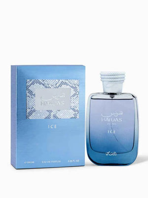 Hawas Ice by Rasasi 100ml fresh icy unisex eau de parfum, additional view