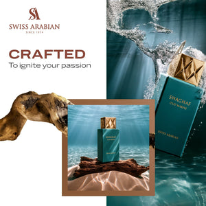 Swiss Arabian Shaghaf Oud Marine Eau de Parfum 75ml - lifestyle image 3