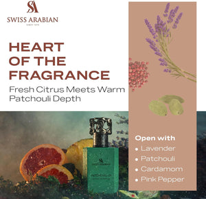 Swiss Arabian Patchouli 01 Extrait de Parfum 50ml - lifestyle image 3