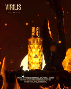 VIRILIS – Bold Amber Woody Perfume for Men 100ML