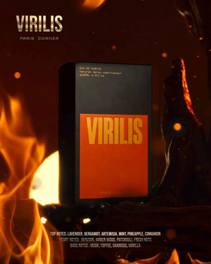 VIRILIS – Bold Amber Woody Perfume for Men 100ML
