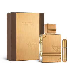 Haramain Amber Oud Gold Edition, 200ml, Eau De Parfum (With Atomizer)