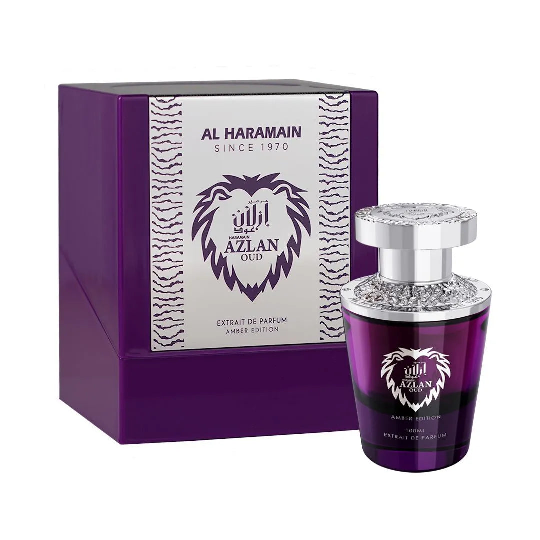 Haramain Azlan Oud Amber Edition, 100ml, Extrait De Parfum