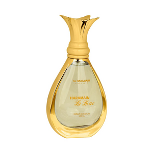 Haramain La Lune Gold Extrait de Parfum 100ml luxury fragrance bottle