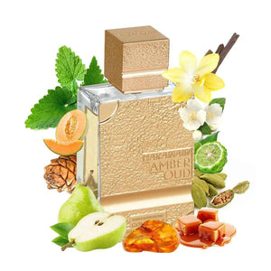 Haramain Amber Oud Gold 999.9 Dubai Edition, 100ml, Extrait De Parfum
