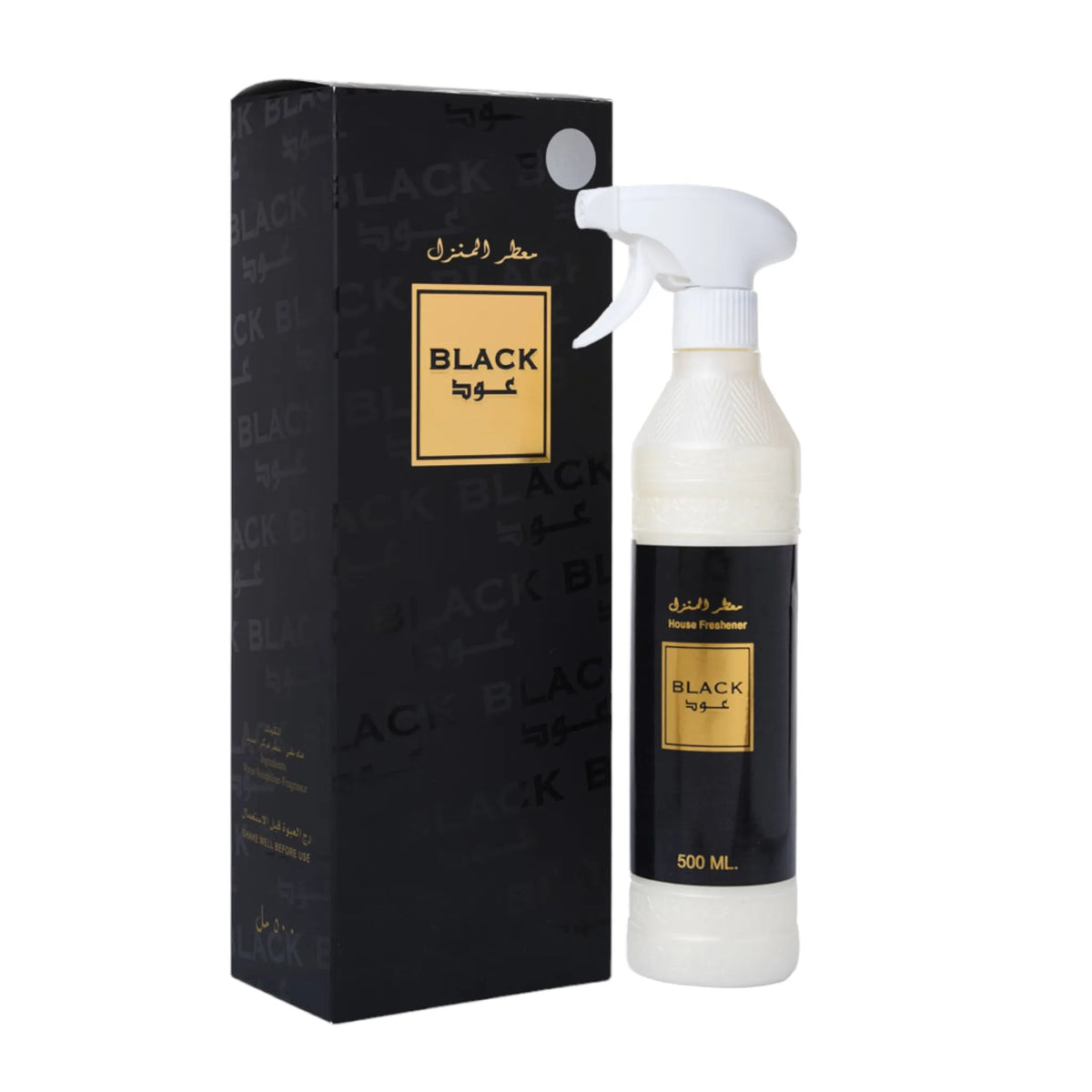 Black Oud House Freshener spray 500ml bottle