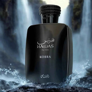 Hawas Kobra by Rasasi 100ml eau de parfum, third view