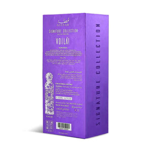 Gissah Voila 200ml – back of box