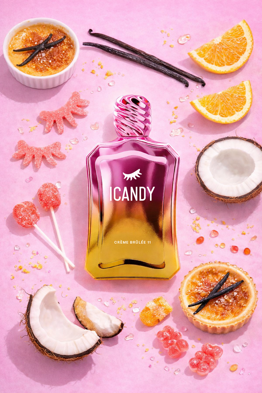 Crème Brûlée 11 perfume with fruit notes