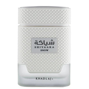 Khadlaj Shiyaaka Snow 100ml Eau de Parfum — fresh citrus spicy men's fragrance