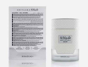 Shiyaaka Snow by Khadlaj | Fresh Citrus Spicy Eau de Parfum 100ml