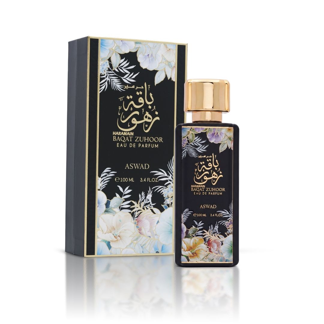 Haramain Baqat Zuhoor Aswad 100ml – Eau De Parfum (Unisex)