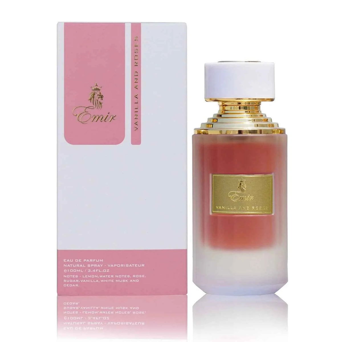 Emir Vanilla and Roses – bottle with box