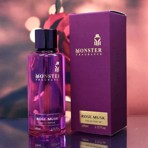 Rose Musk Monster – Intense Rose & Musk Unisex Perfume 80ML