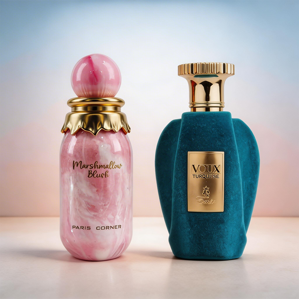 Paris Corner perfume collection featuring luxury-inspired Arabian scents