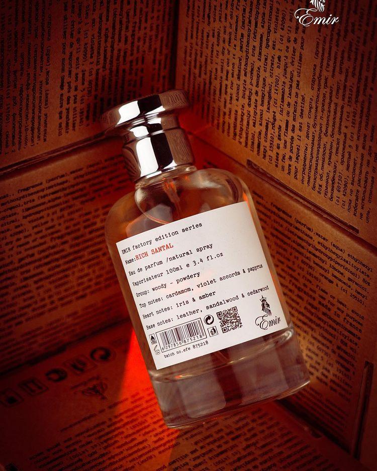 Rich Santal by Emir Factory Edition 100ml perfume