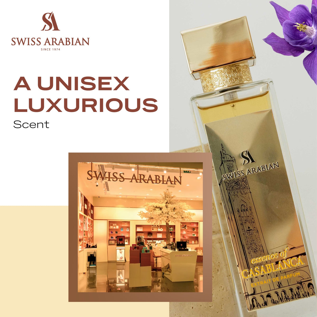 Swiss Arabian Essence of Casablanca Extrait de Parfum 100ml - fragrance notes