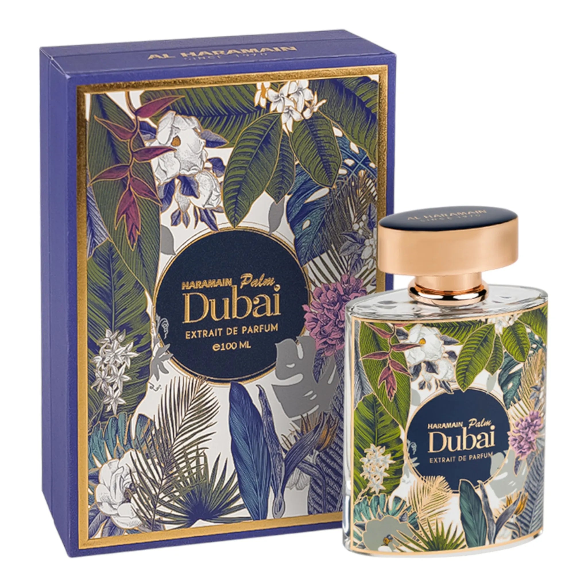 Haramain Palm Dubai 100ml Extrait De Parfum – luxurious unisex scent inspired by palm trees and Arabian elegance

