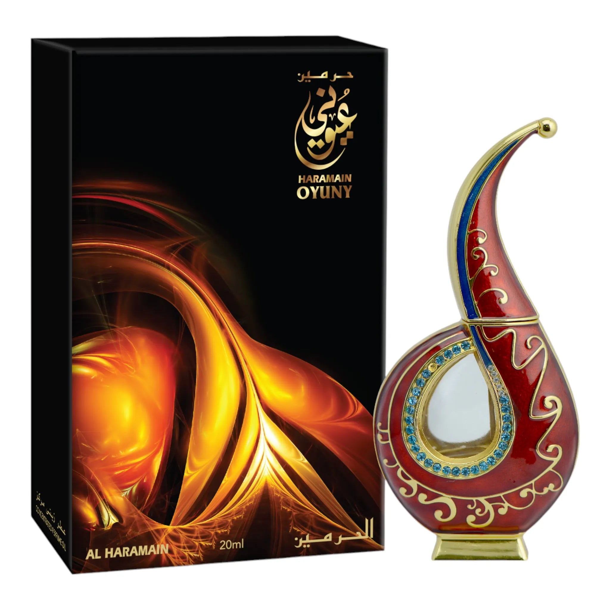 Haramain Oyuny 20ml – concentrated fruity oriental attar with patchouli and tobacco notes

