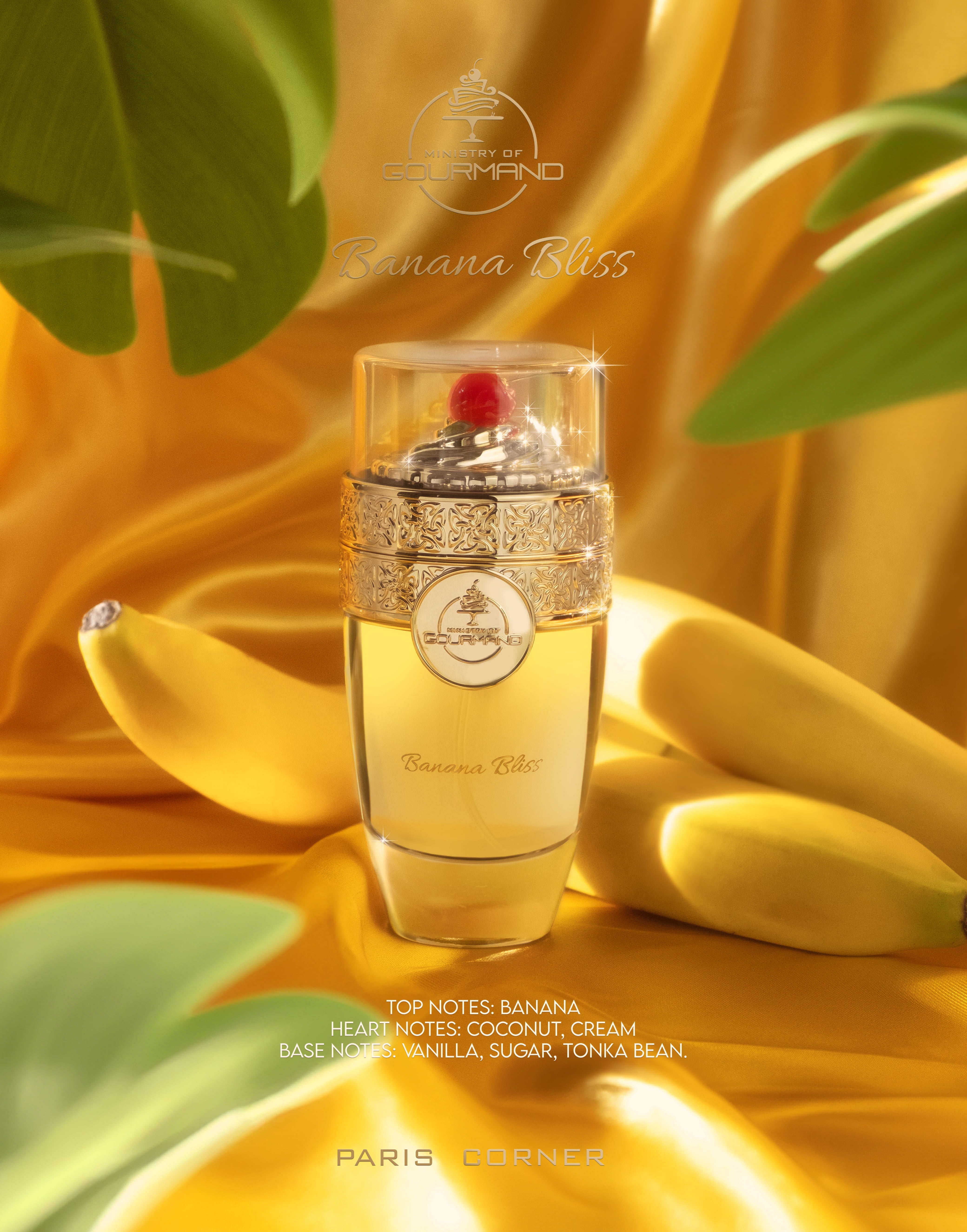 Banana Bliss by Paris Corner creamy banana and sugared vanilla perfume