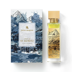 Swiss Arabian Echoes of St. Moritz 1404 Extrait de Parfum 100ml - bottle with box