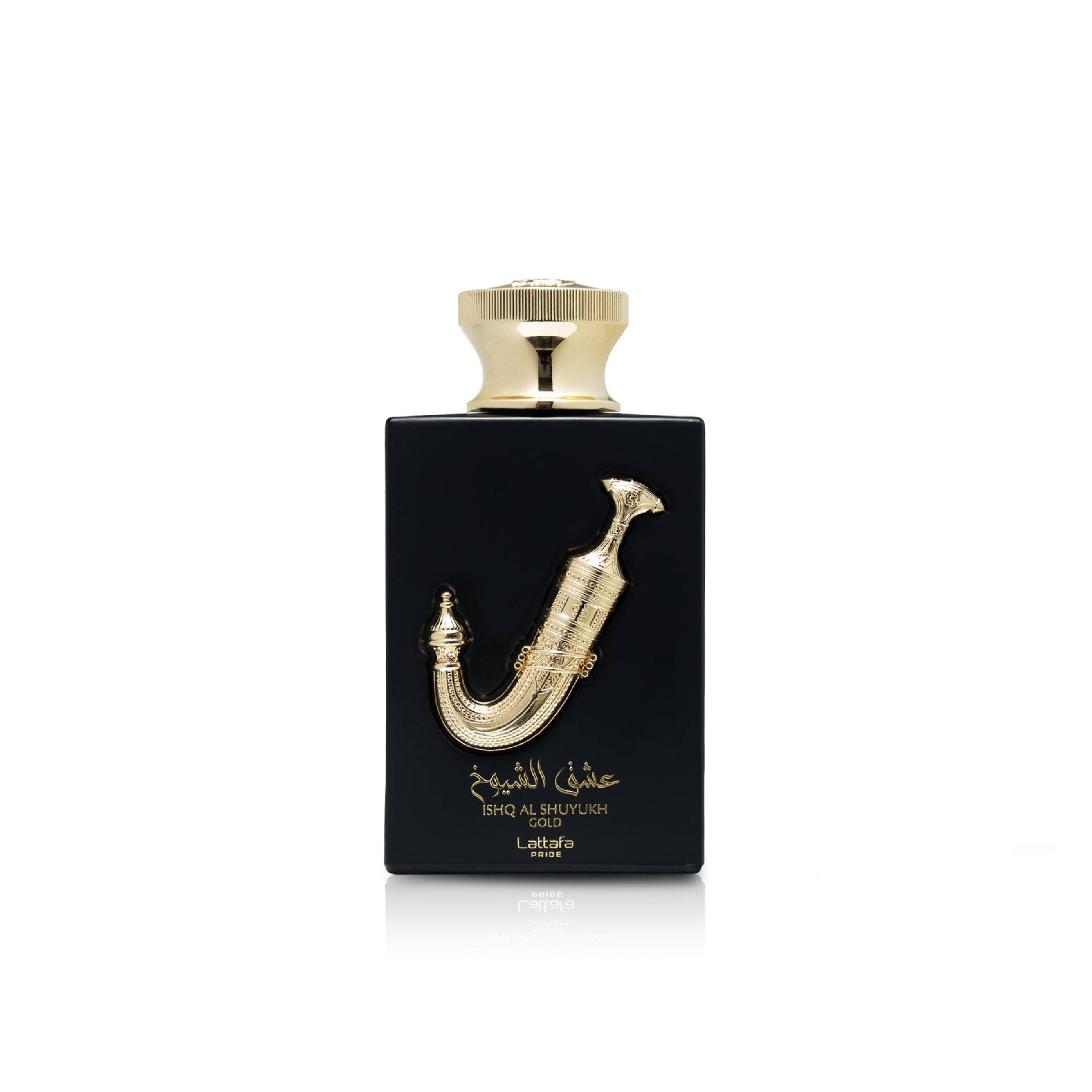 Lattafa Ishq Al Shuyukh Gold 100ml EDP – Unisex Oud & Leather Perfume