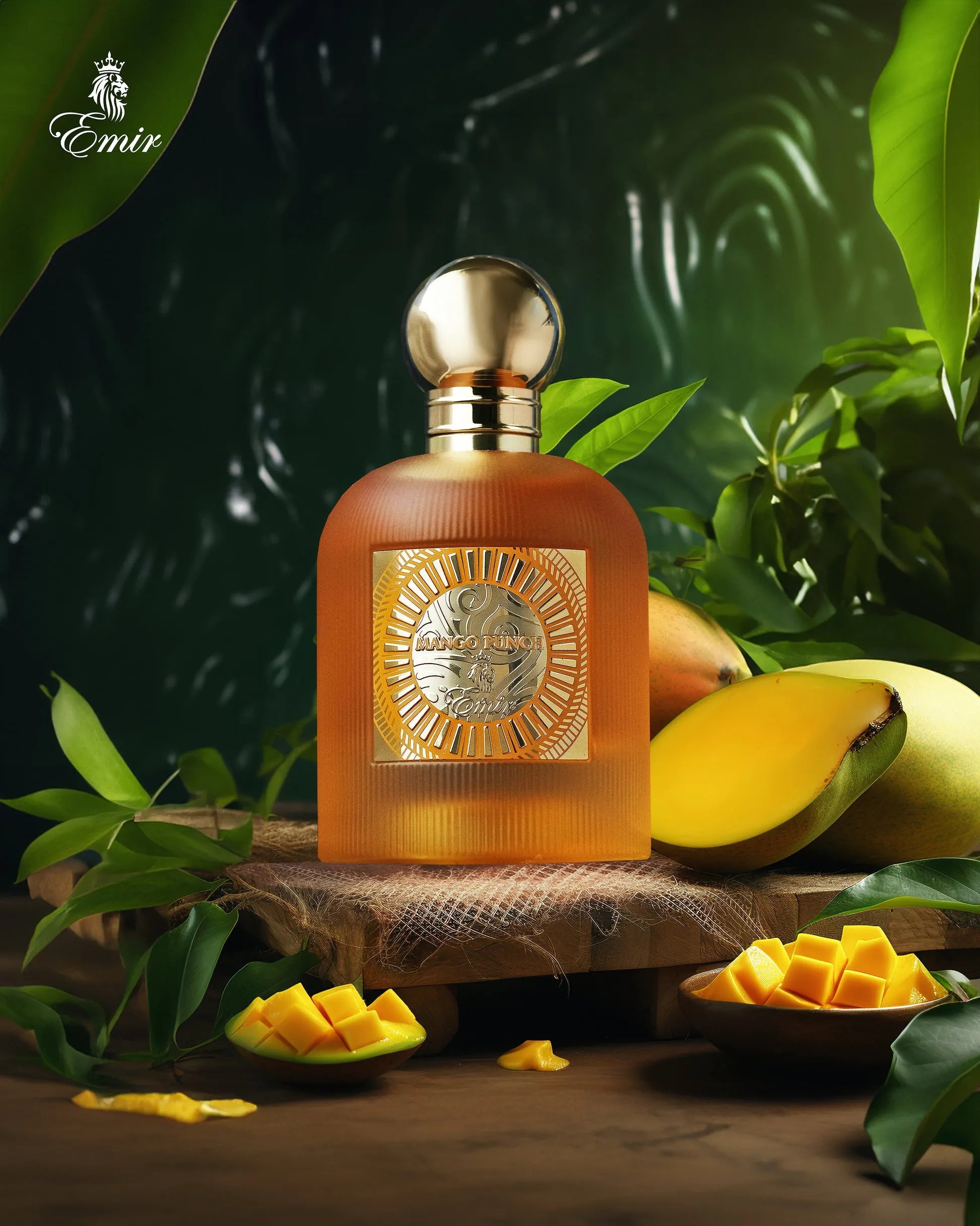 Mango Punch perfume with mango, blackberry, jasmine, vanilla, and patchouli notes – fruity tropical summer scent

