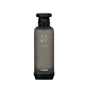 XLNC Titan by Nayaat 200ml Eau de Parfum bottle front view - Al Sultan Perfumery Australia