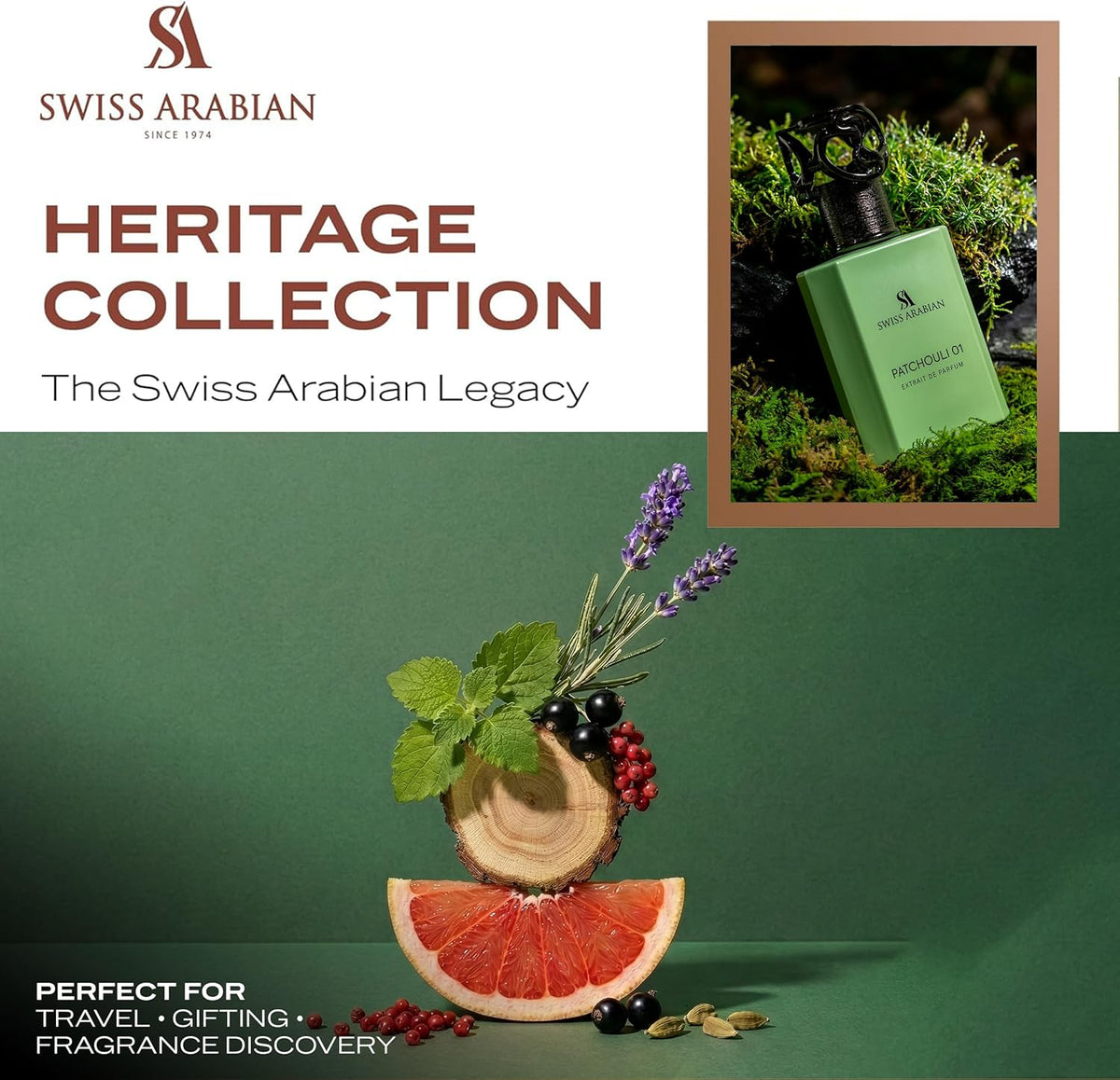 Swiss Arabian Patchouli 01 Extrait de Parfum 50ml - lifestyle image 2