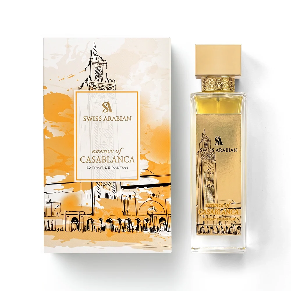 Swiss Arabian Essence of Casablanca Extrait de Parfum 100ml - bottle with box