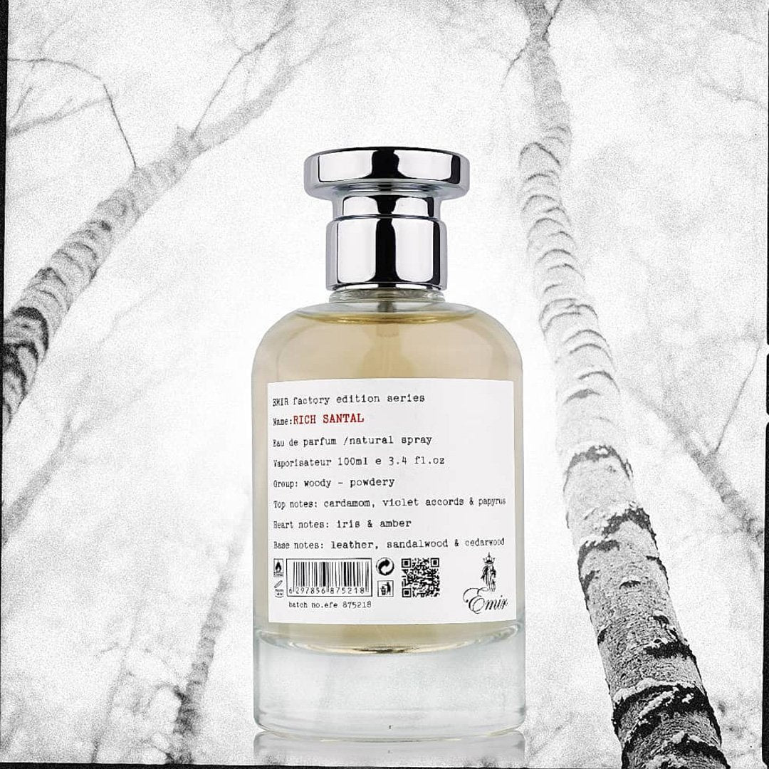 Rich Santal by Emir perfume detail