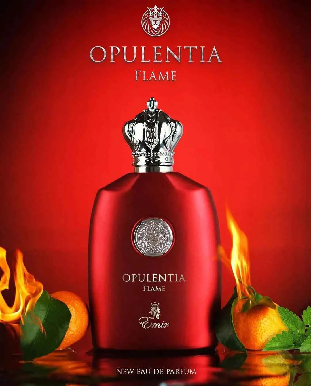 Opulentia Flame by Emir – Spicy Leather & Musk Perfume 100ML