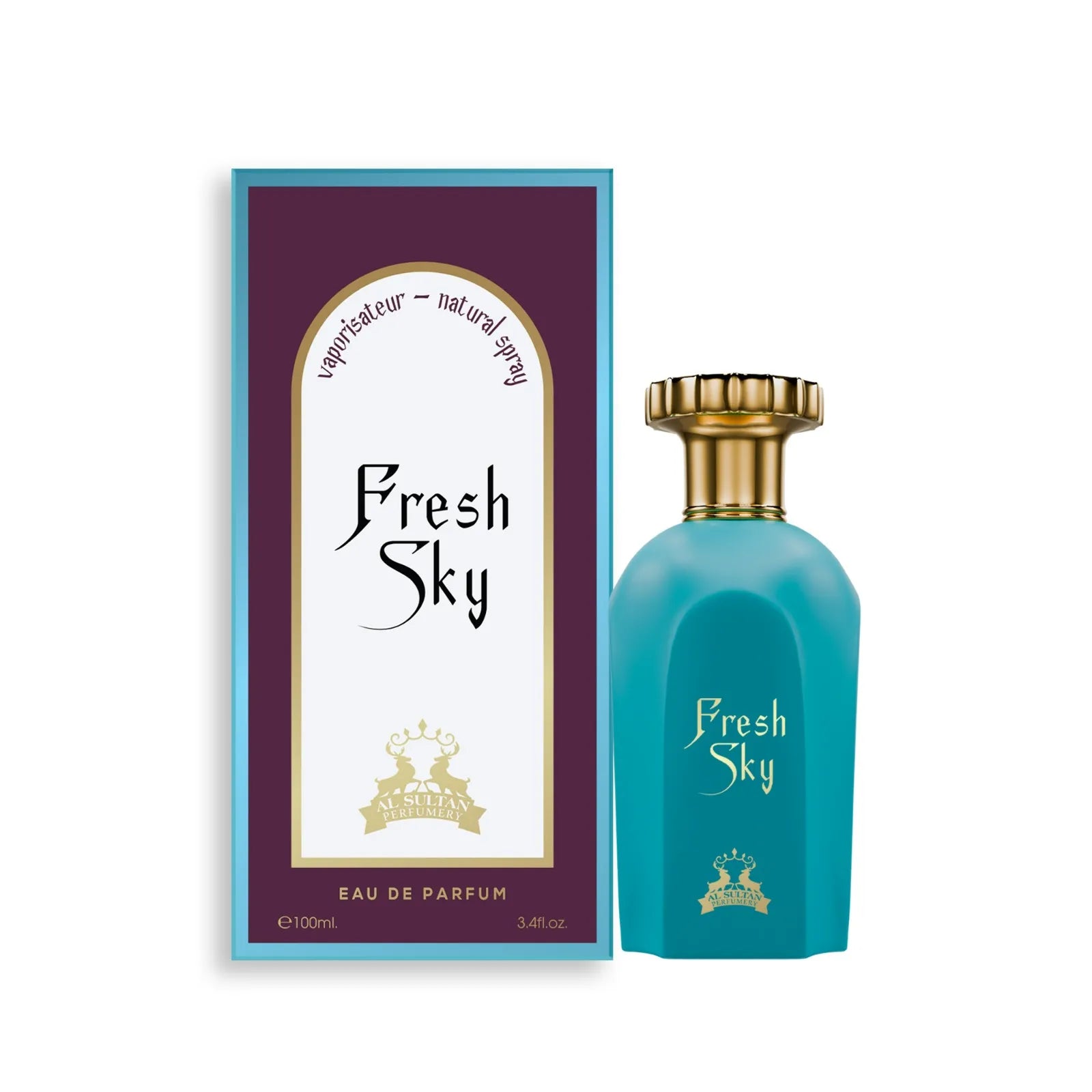 Fresh Sky by AL SULTAN PERFUMERY – Crisp Citrus & Musk Perfume for Men