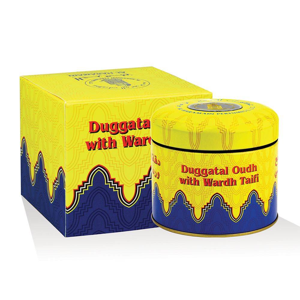 Al Haramain Duggatal Oudh with Wardh Taifi 50g