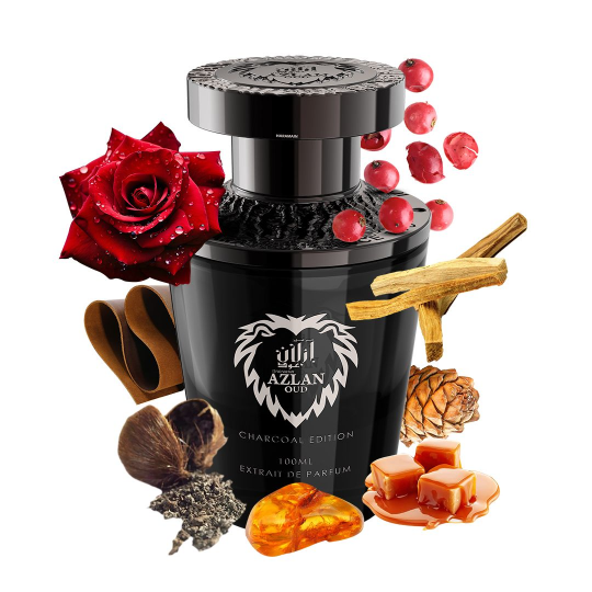 Haramain Azlan Oud Charcoal Edition – 100ml Extrait De Parfum