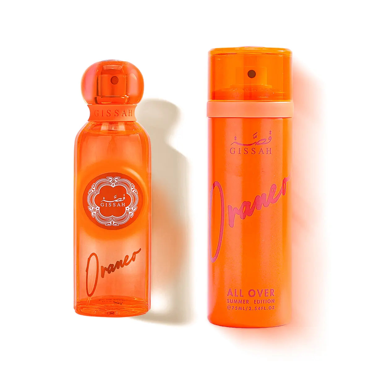 Oraneo by Gissah 75ml + 75ml eau de parfum set