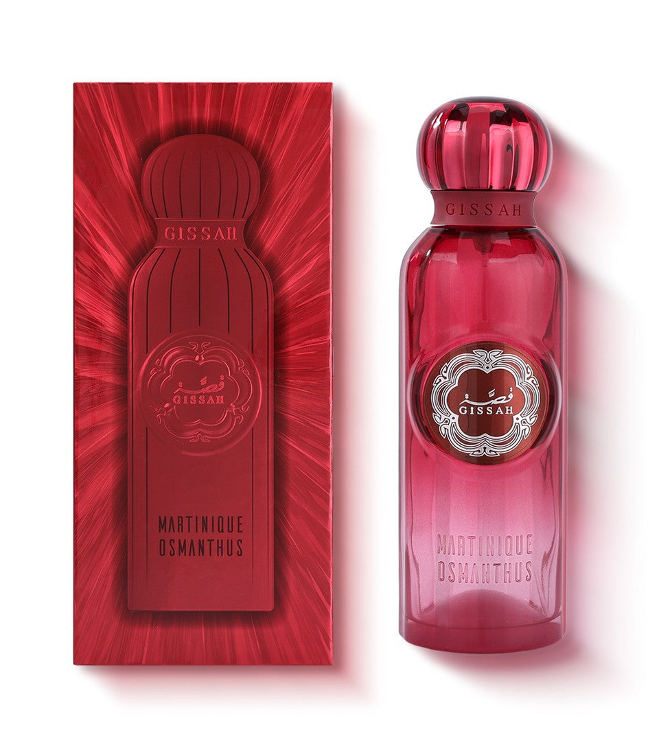 Martinique Osmanthus by Gissah perfume packaging