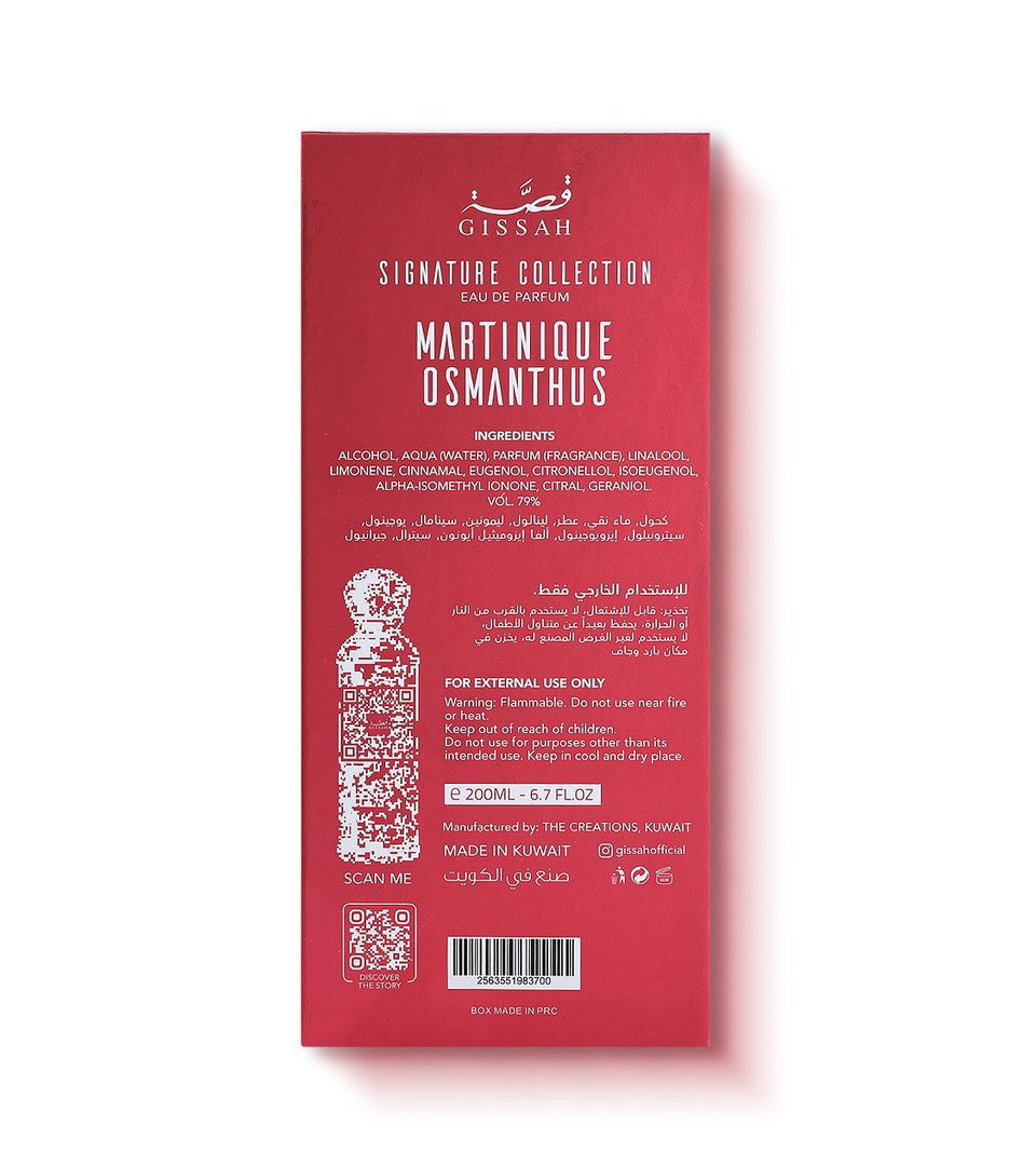 Martinique Osmanthus by Gissah osmanthus peach perfume