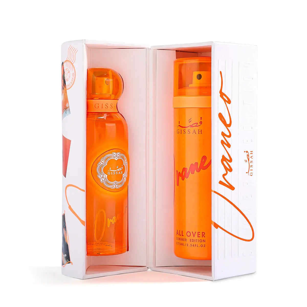 Oraneo by Gissah fresh floral musk perfume bottle