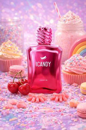 Cherry Top Sundae 69 perfume with candies