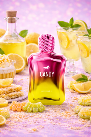 Limoncello 43 perfume with candies