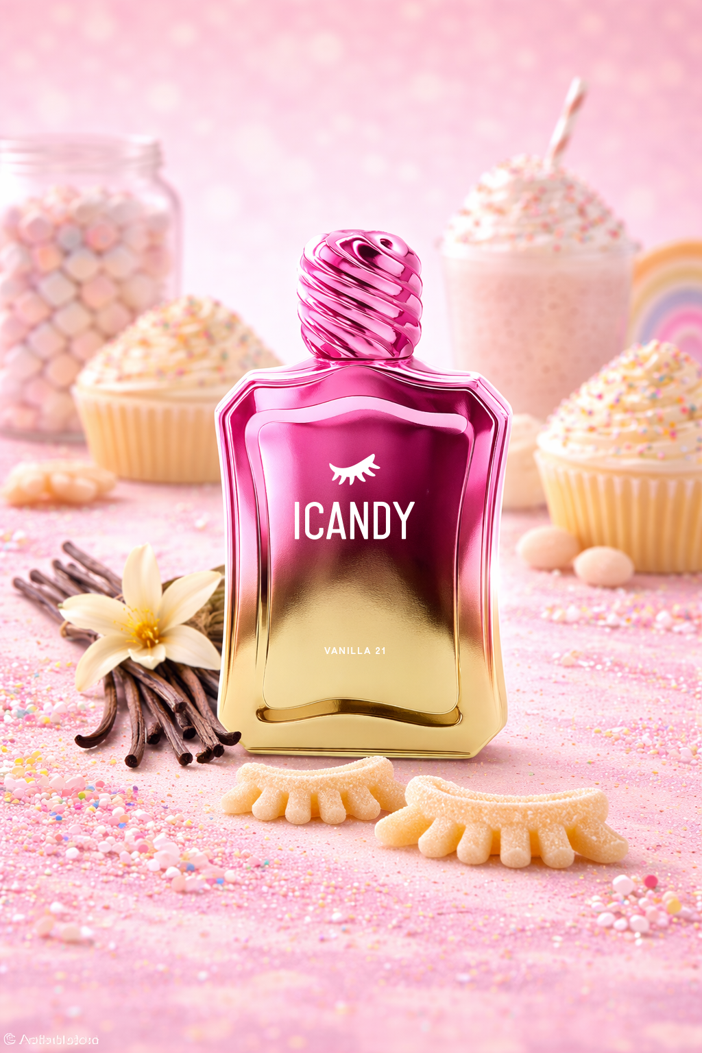 Vanilla Milkshake 21 perfume with candies